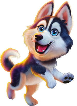 Juneau the Siberian Husky